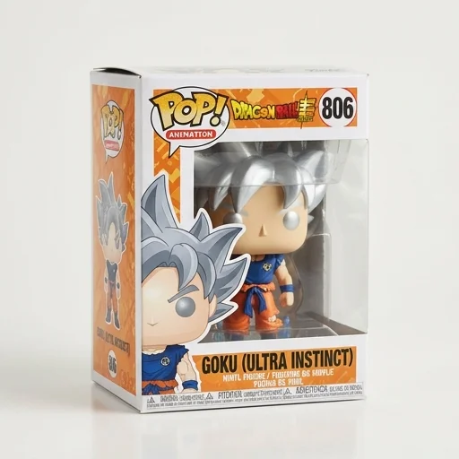 Funko Pop! Goku Ultra Instinct (Dragon Ball Super) #806