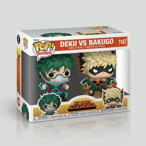 Funko Pop! My Hero Academia: Deku vs Bakugo 2-Pack